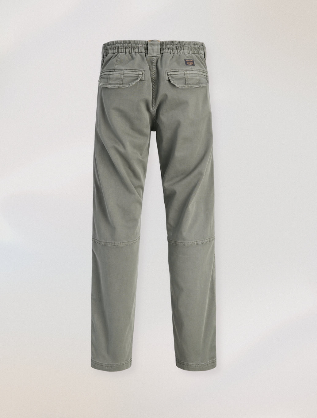 Jack & Jones Relaxed Fit Drawstring Trousers in Light Khaki