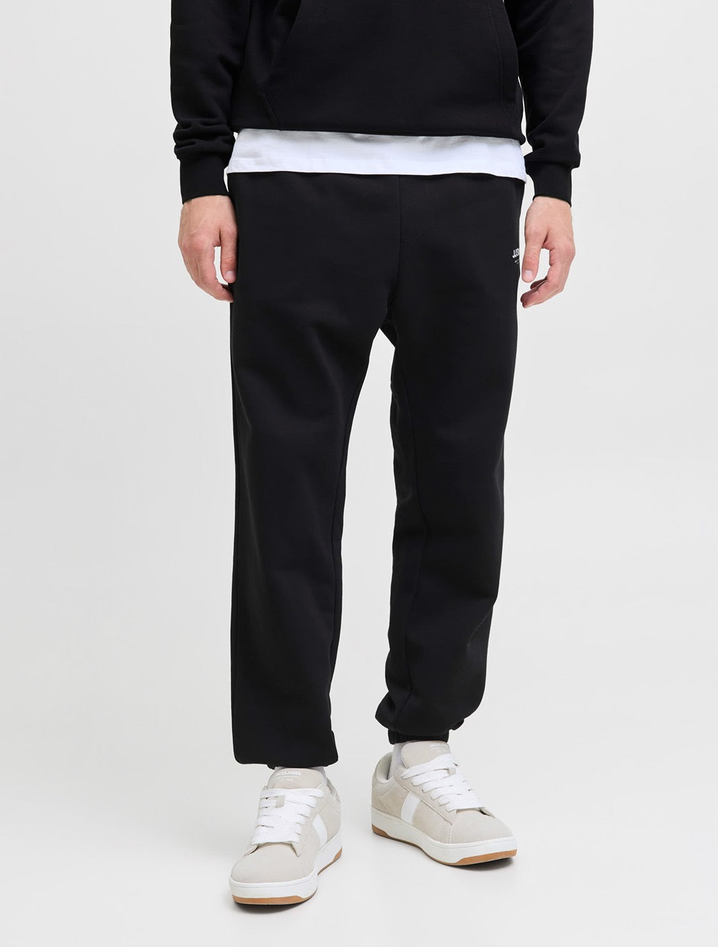Jack & Jones Relaxed Fit Joggers in Black