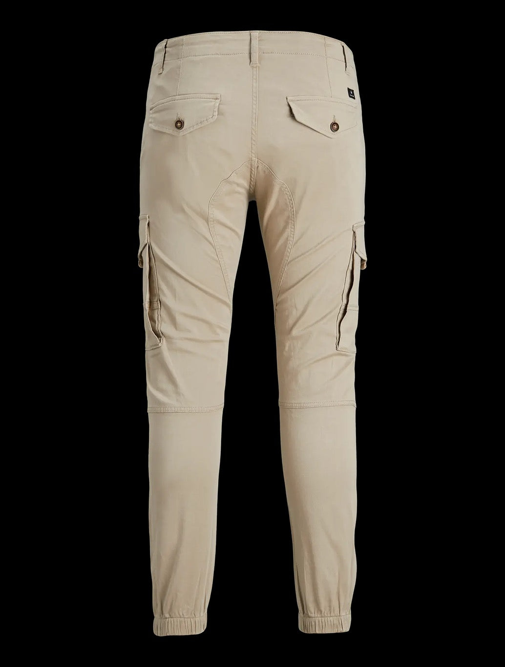 Jack & Jones - Slim Fit Cargo Trousers in Beige
