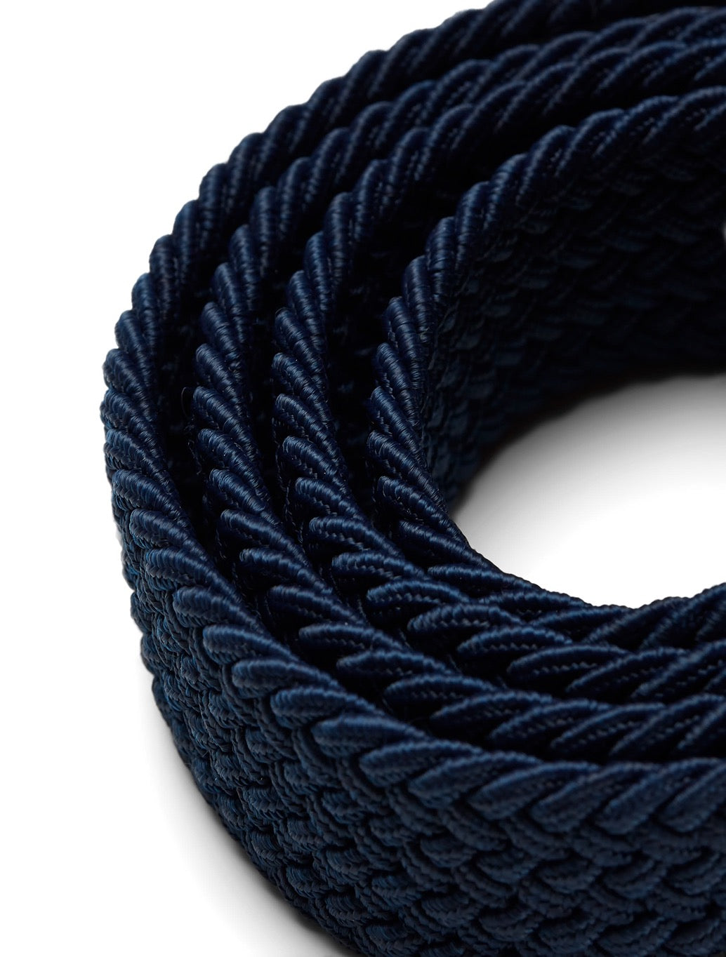 Jack & Jones Spring Braided Belt in Navy