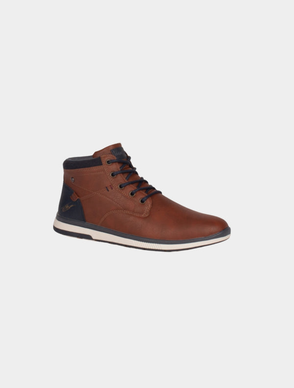 Tommy Bowe Shoe – Kenyon Casual Ankle Boot – Camel