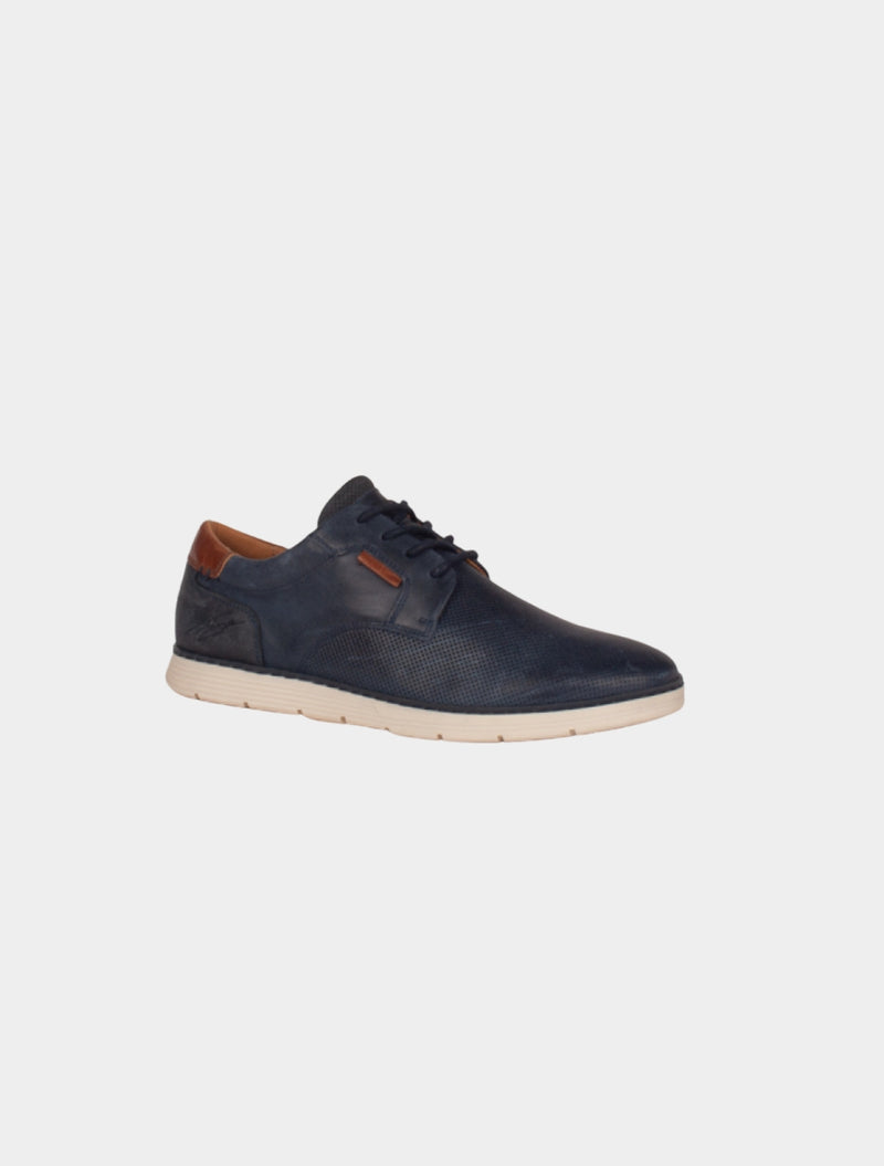 Tommy Bowe Shoe - Lavanini Leather Shoe – Navy