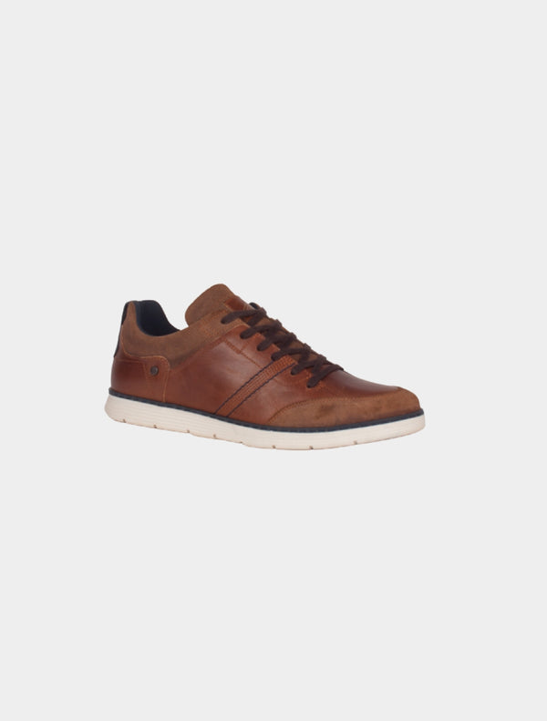 Tommy Bowe Shoe – Vivas Casual Leather Shoe – Camel