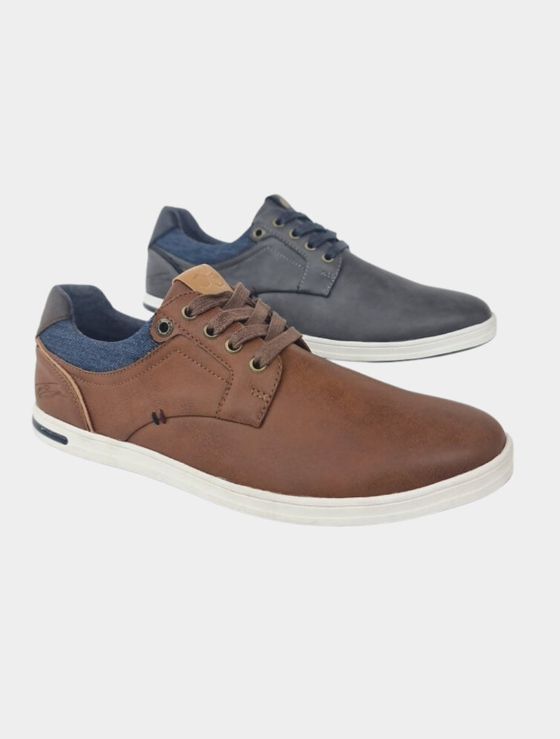 Tommy Bowe Shoe - Aki Casual Trainer - Camel