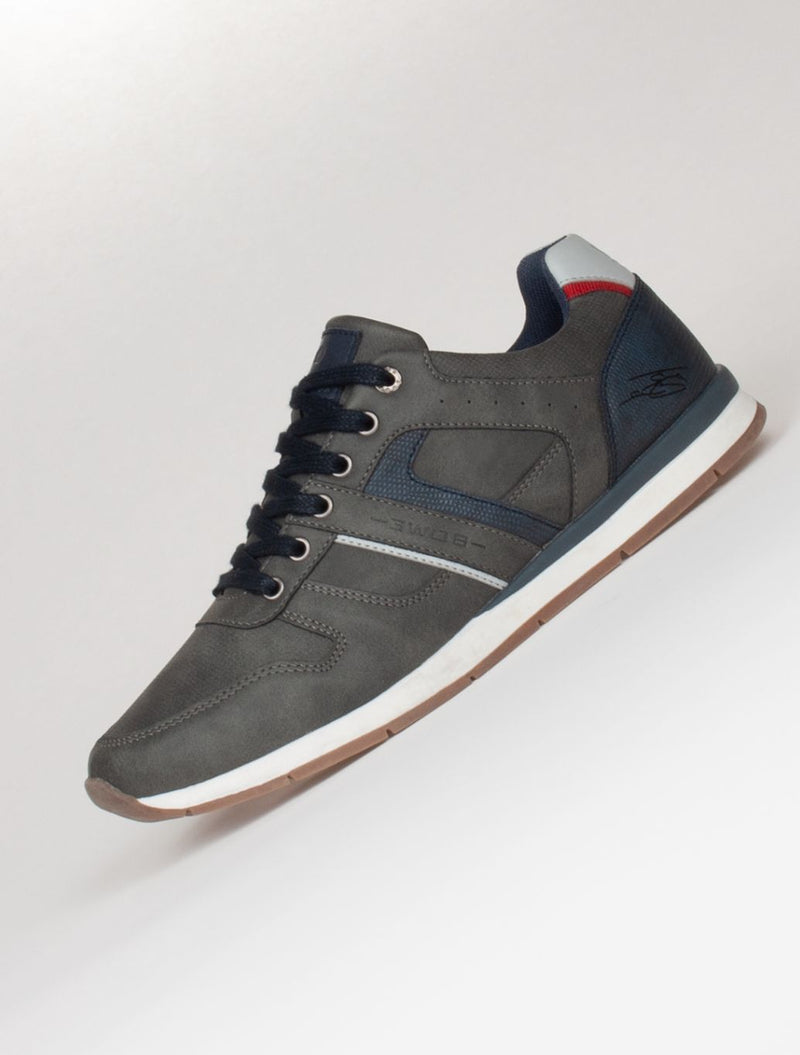 Bowe Concept – Eighteen Casual Trainers – Grey