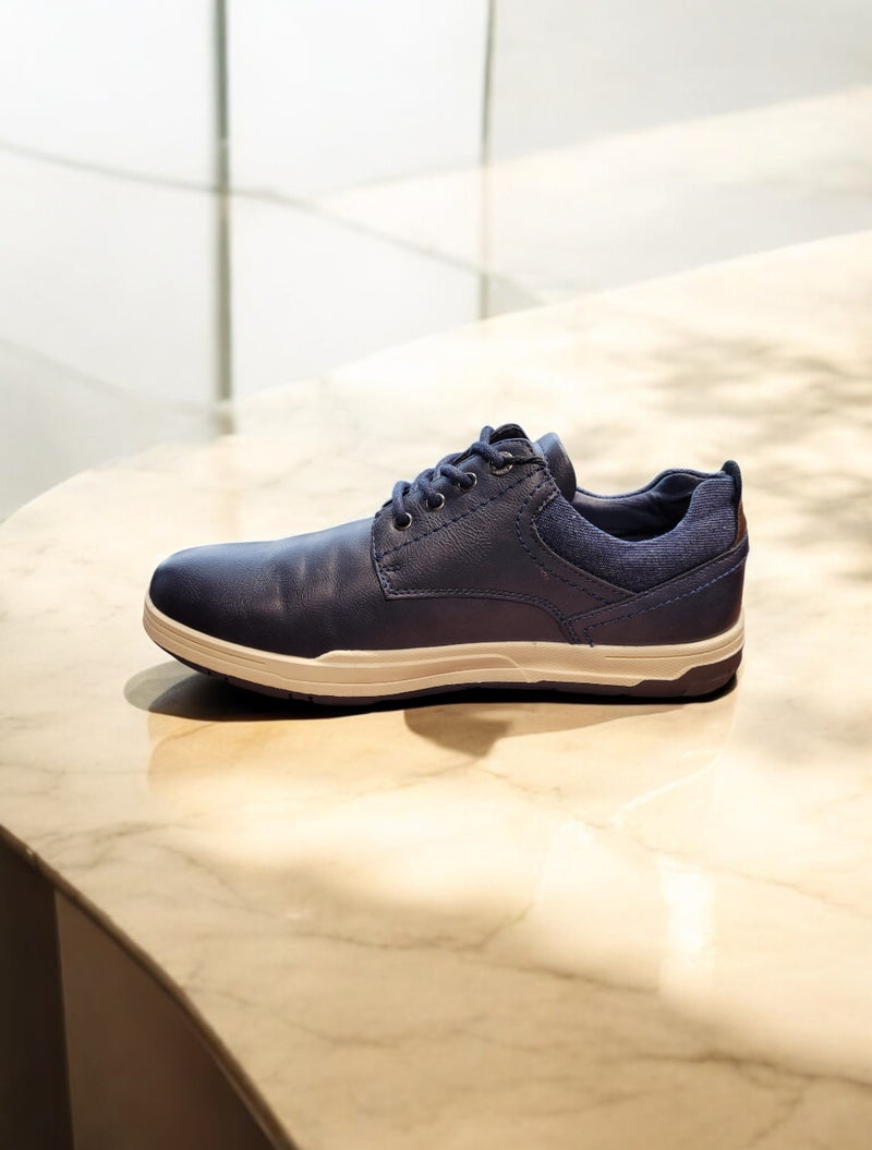 Tommy Bowe Shoe - Marler Casual Shoe - Navy