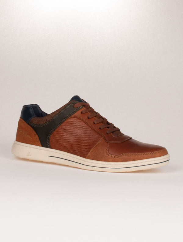 Tommy Bowe Shoe – Curry Casual Leather Shoe – Camel