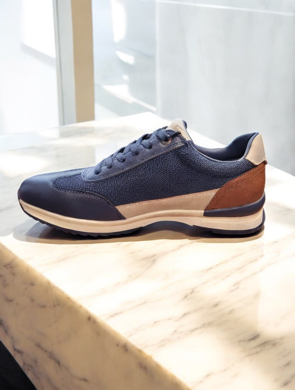 Tommy Bowe Shoe - Deswal Casual Trainers- - Navy