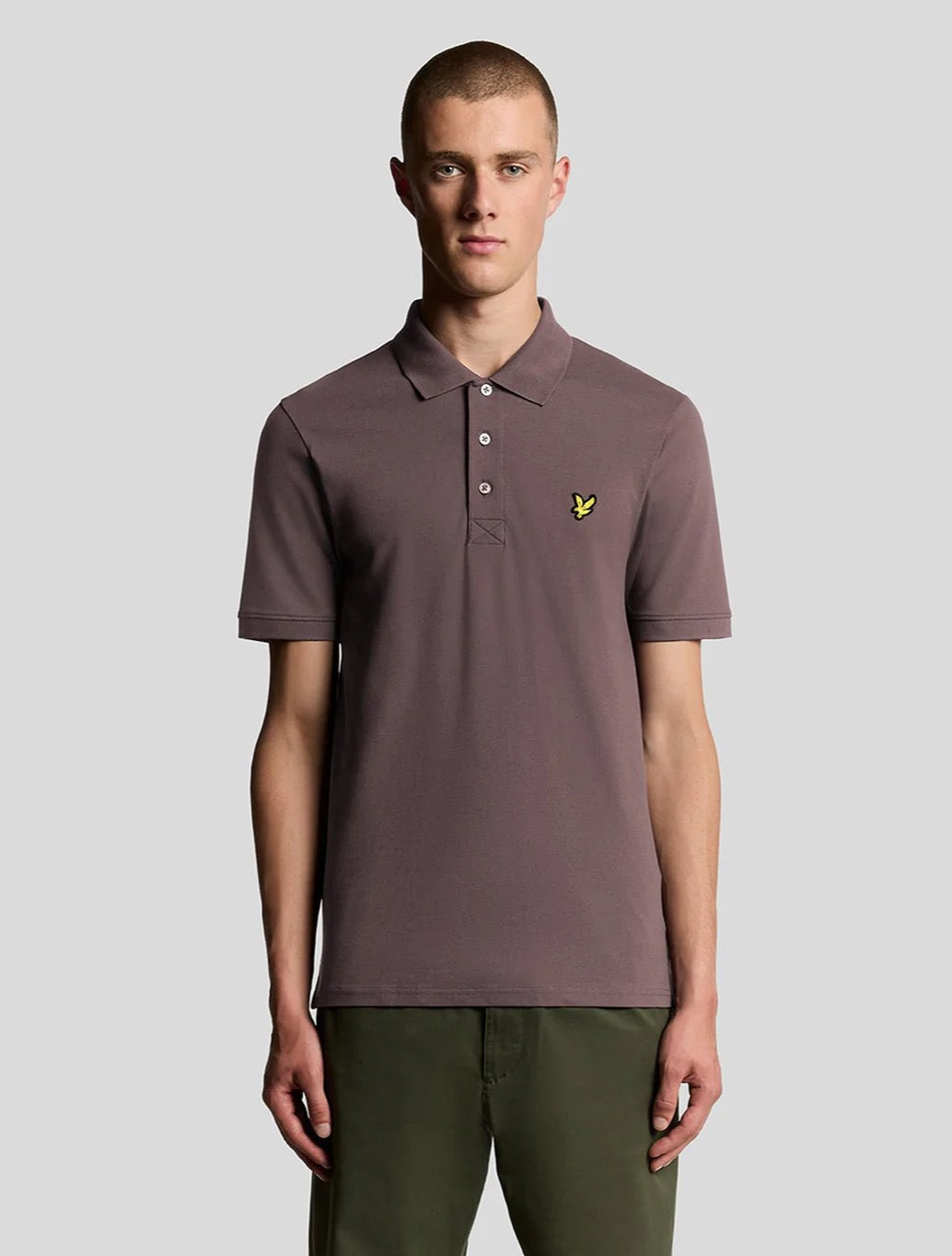 Lyle & Scott - Plain Polo Shirt - Brown