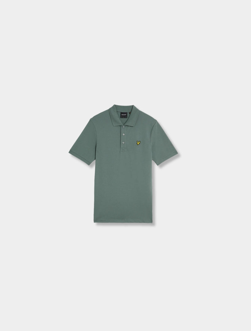 Lyle & Scott - Plain Polo Shirt - Light Green