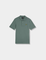 Lyle & Scott - Plain Polo Shirt - Light Green