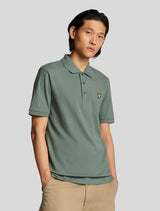 Lyle & Scott - Plain Polo Shirt - Light Green