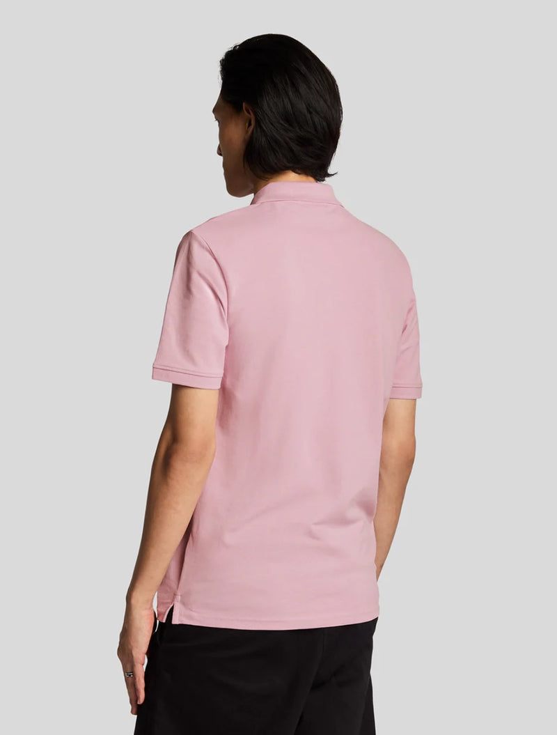 Lyle & Scott - Plain Polo Shirt - Pink