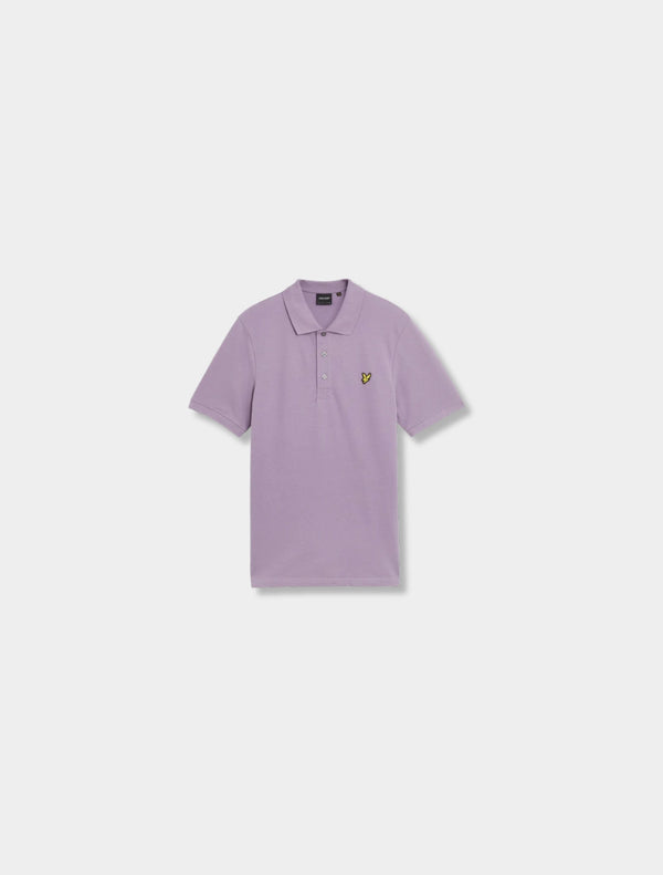 Lyle & Scott - Plain Polo Shirt - Purple