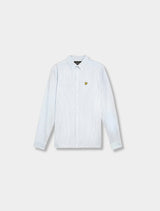 Lyle & Scott - Stripe Oxford Shirt - Light Blue Stripe