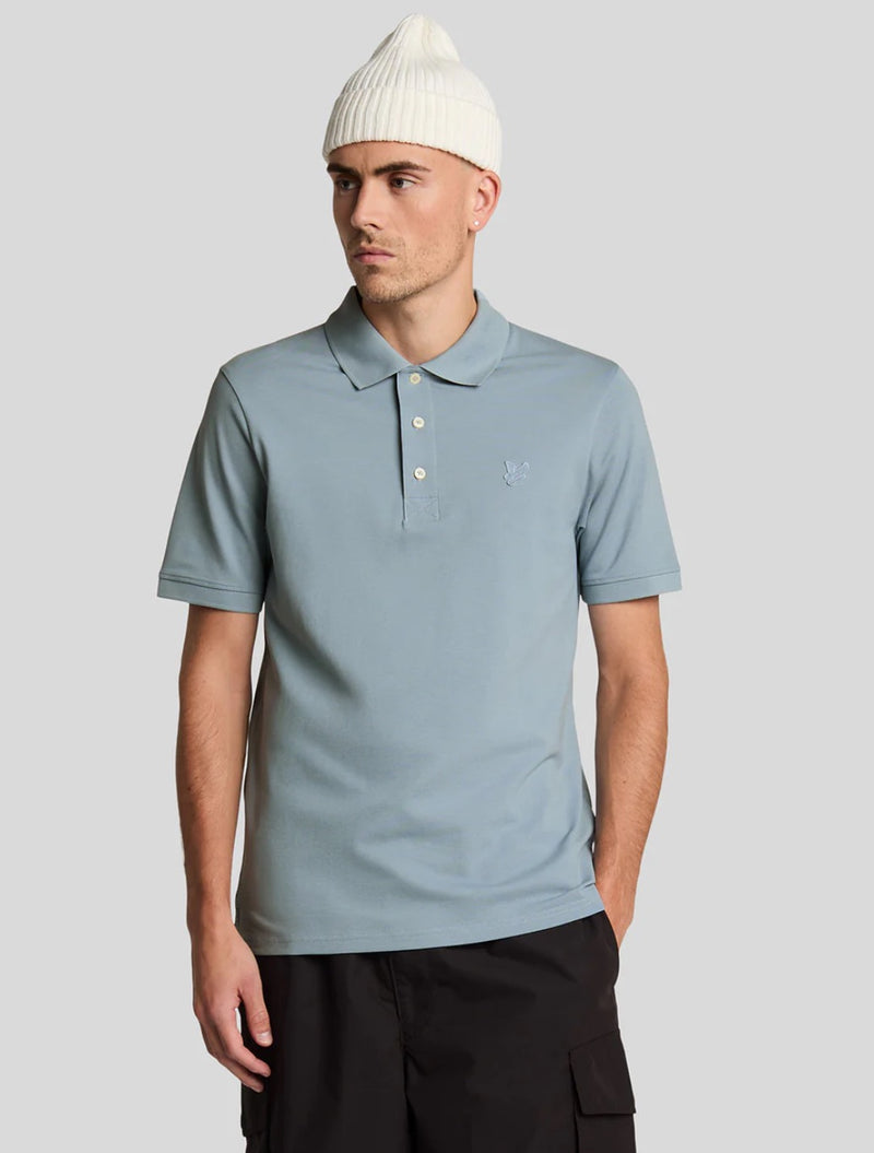 Lyle & Scott - Superfine Polo Shirt - Light Blue