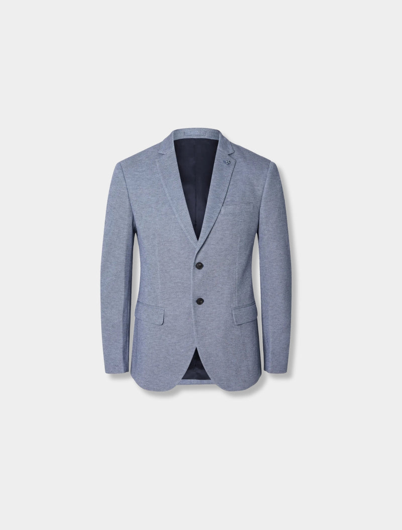 Selected Homme - Alvin Single Breasted Slim-Fit Blazer - Light Blue