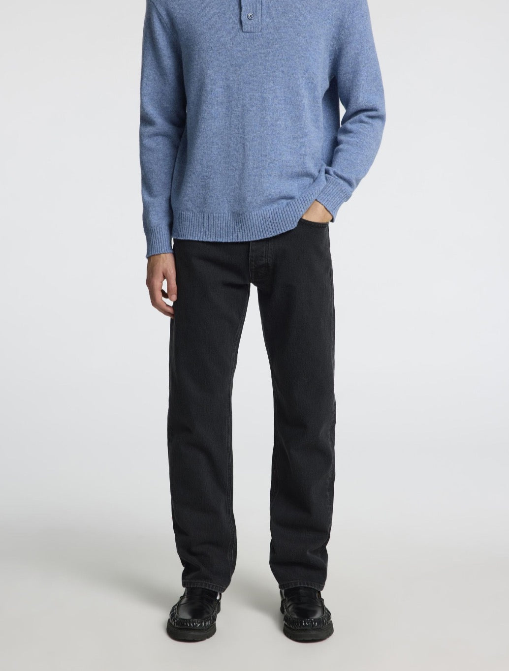 Selected - Ben Straight Fit Jean - Denim Black