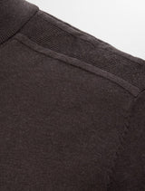 Selected Homme - Berg Zip Knit - Dark Brown