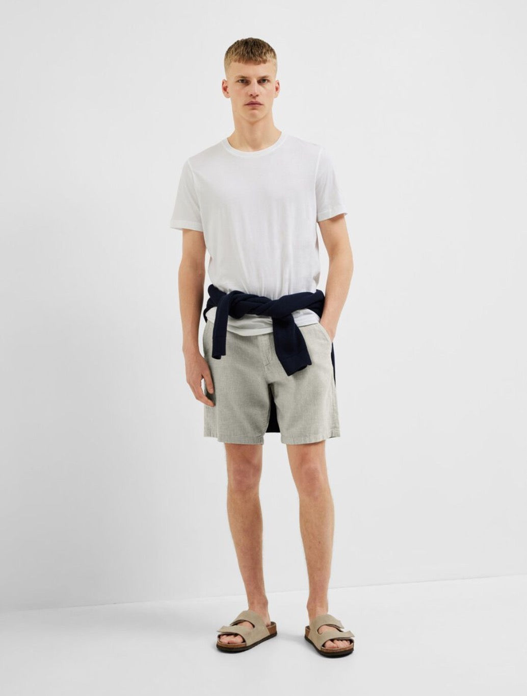Selected Homme - Brody Comfort Fit Shorts - Light Green