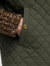 Selected Homme - Marc Quilted Gilet - Dark Green