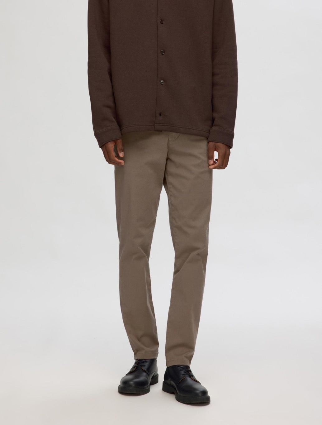 Selected Homme - Miles Slim Fit Chino - Brown