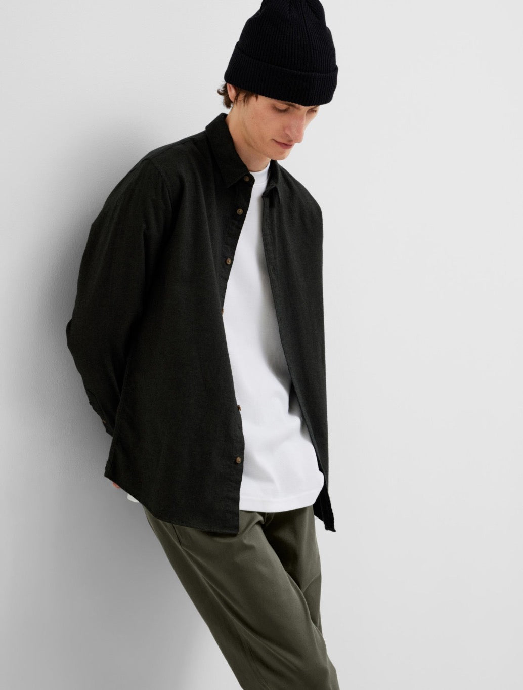 Selected - Miles Slim Fit Chino - Dark Green
