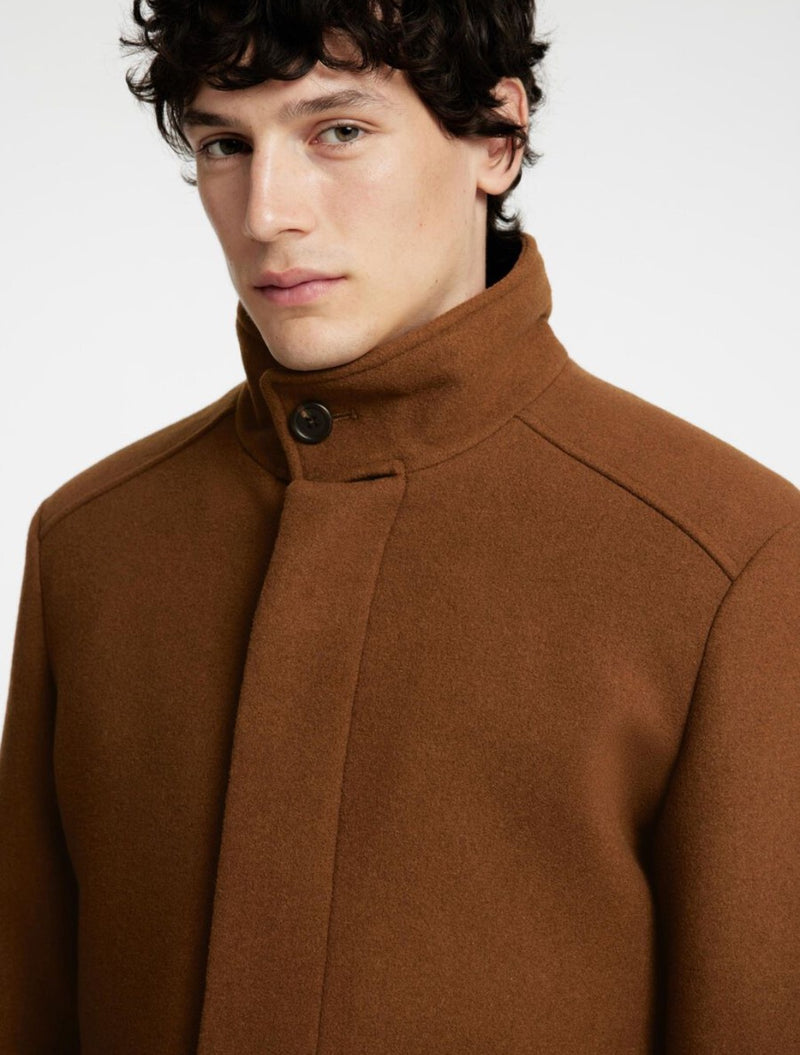 Selected Homme - Reuben Wool Coat - Camel