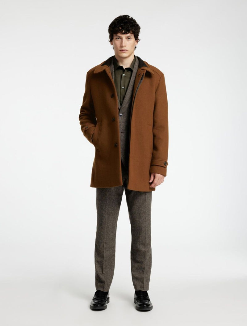 Selected Homme - Reuben Wool Coat - Camel