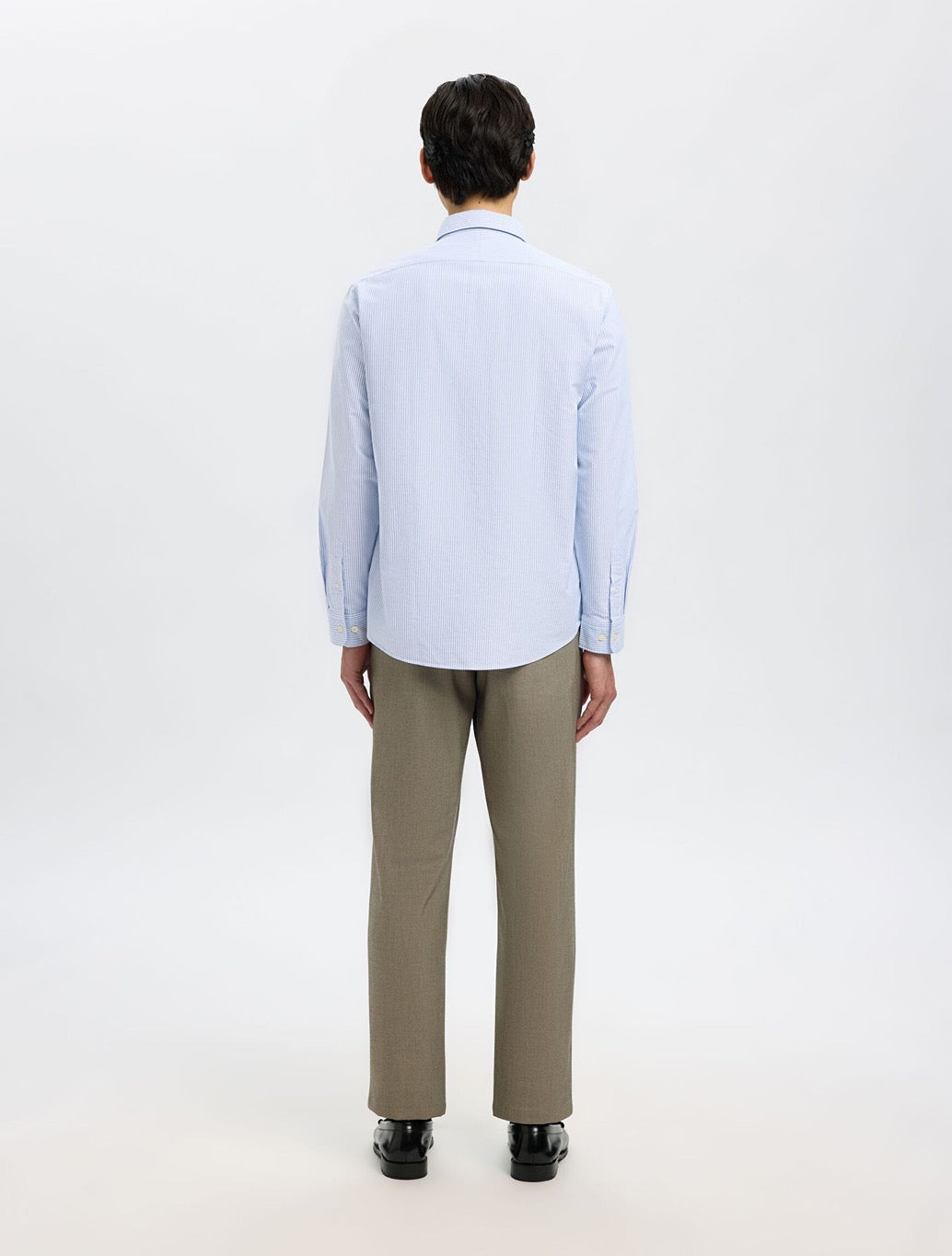 Selected - Rick Oxford Shirt - Blue Stripe