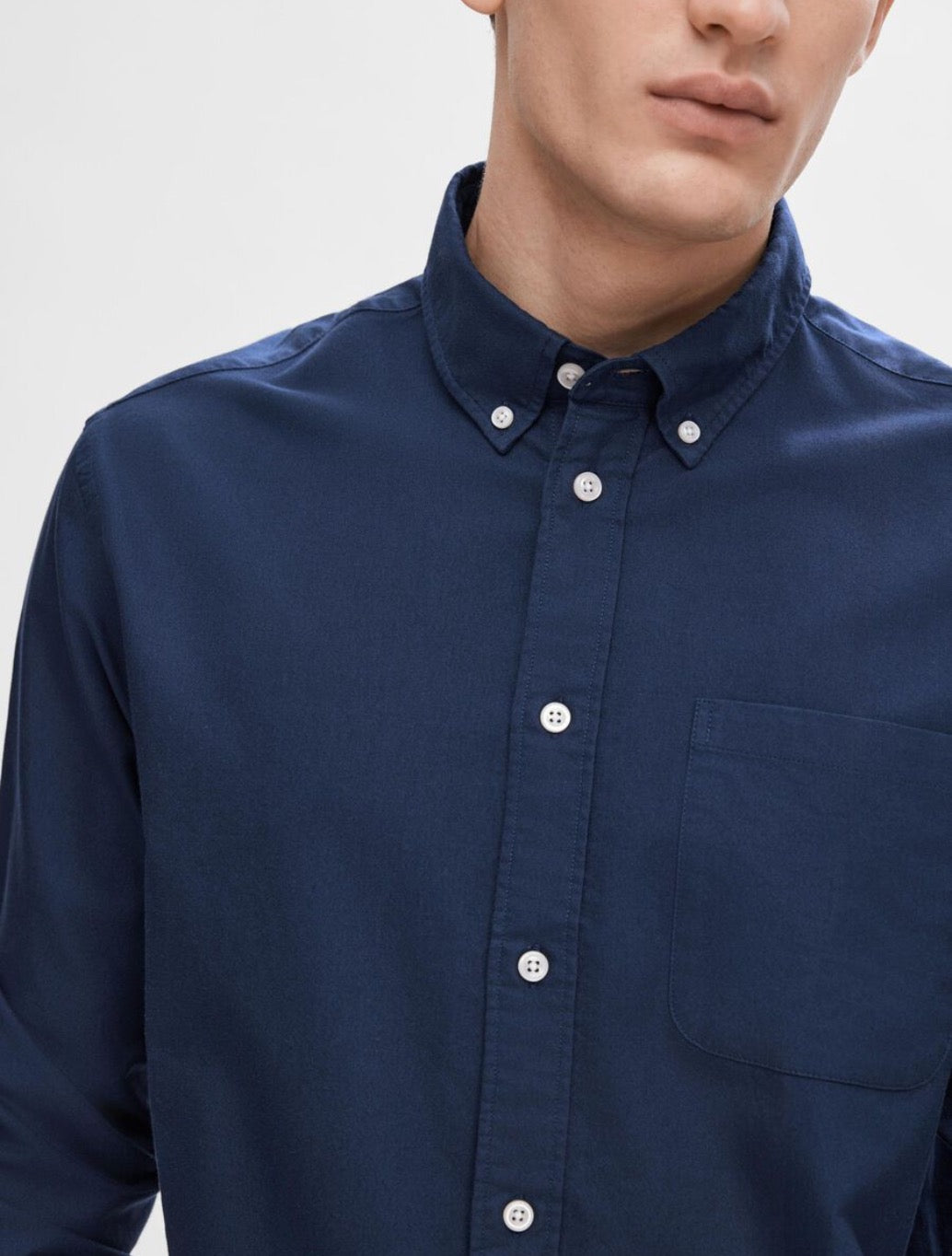 Selected Homme - Rick Oxford Shirt - Navy