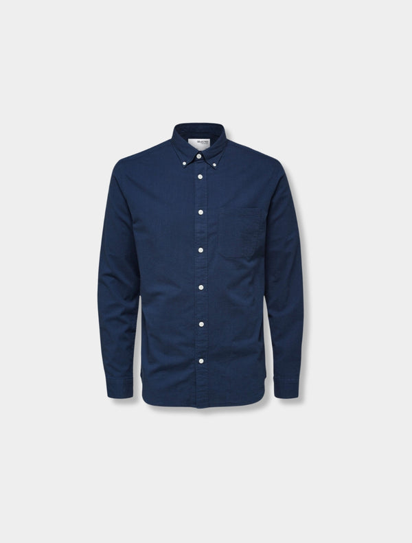 Selected Homme - Rick Oxford Shirt - Navy