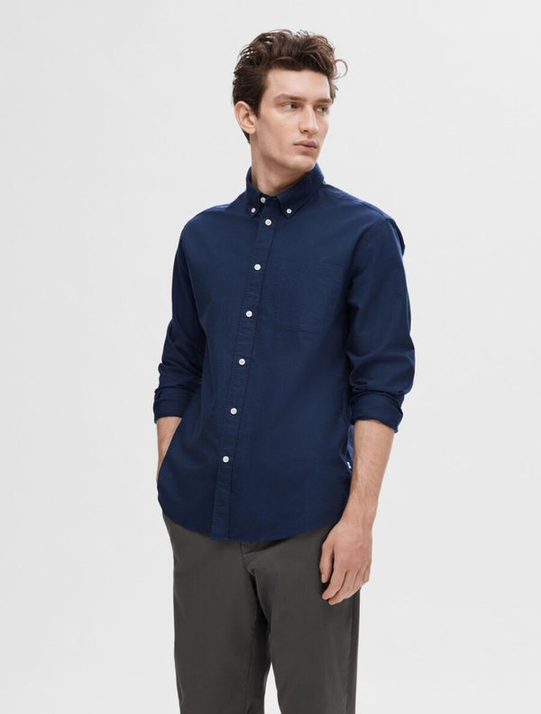 Selected Homme - Rick Oxford Shirt - Navy
