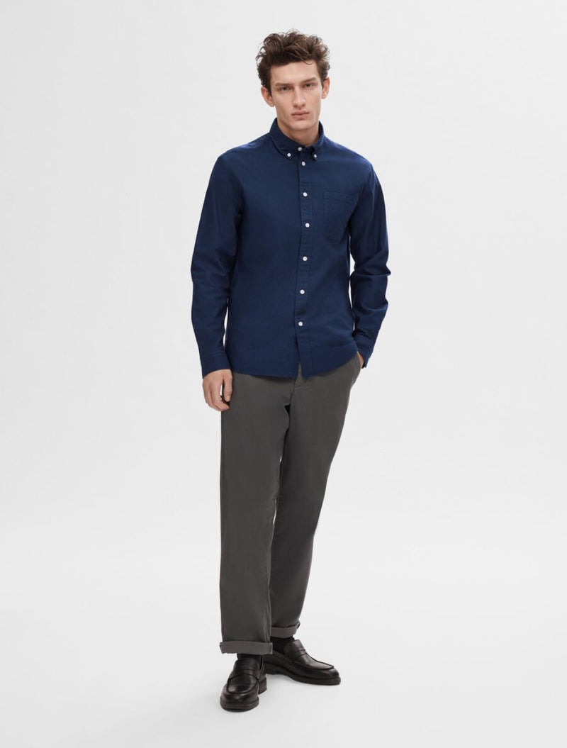 Selected Homme - Rick Oxford Shirt - Navy