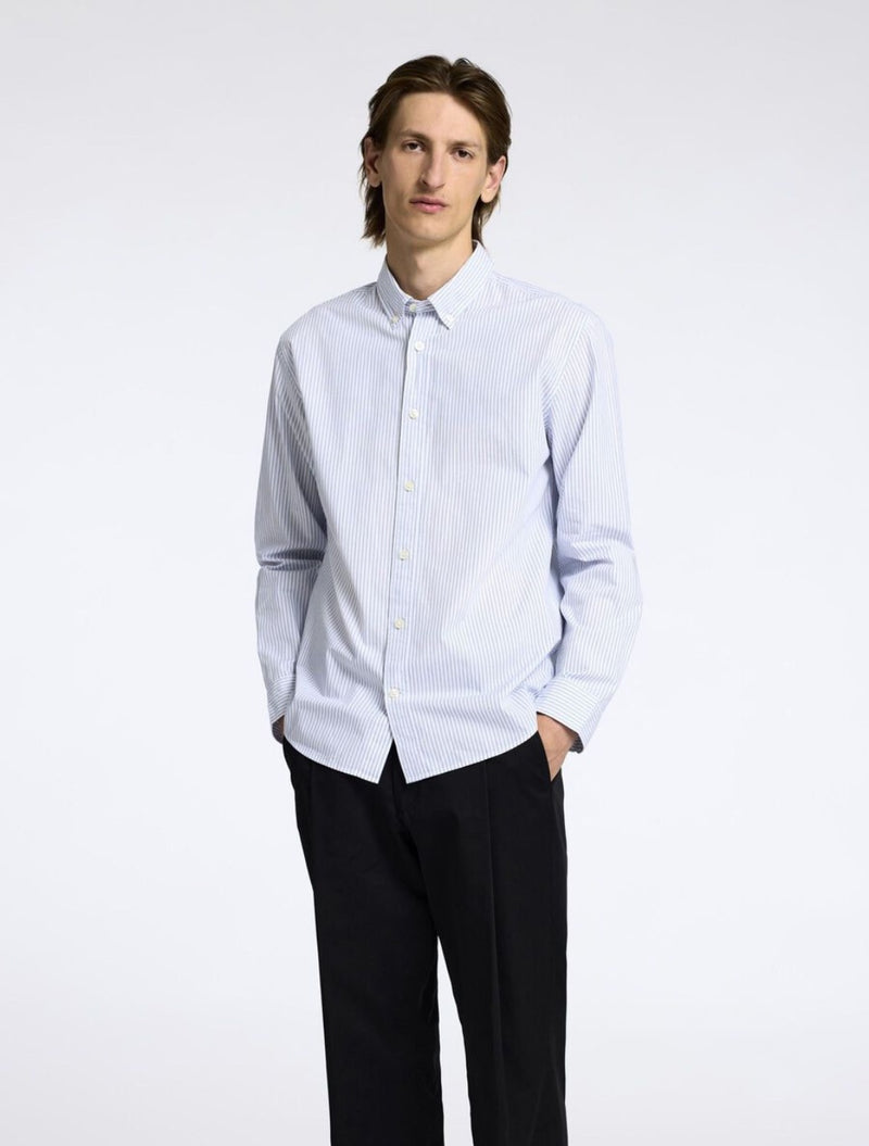 Selected Homme - Robin Striped Shirt - White