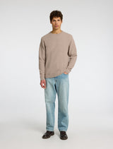 Selected Homme - Ross Crew Knit Jumper - Beige