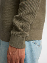 Selected Homme - Ross Crew Knit Jumper - Khaki