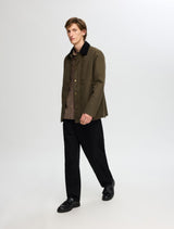 Selected Homme - Walter Waxed Jacket - Khaki