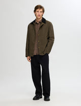 Selected Homme - Walter Waxed Jacket - Khaki