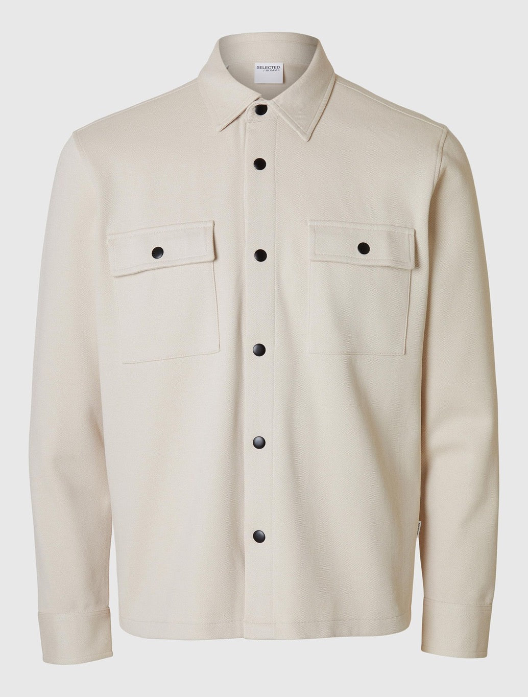 Selected - Jackie Classic Overshirt in Cream