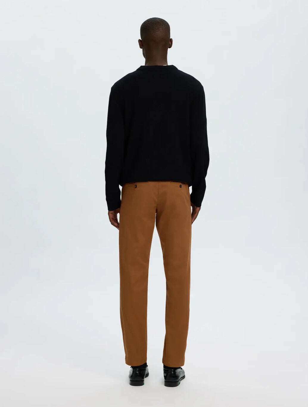 Selected - Miles Slim Fit Chino in Brown