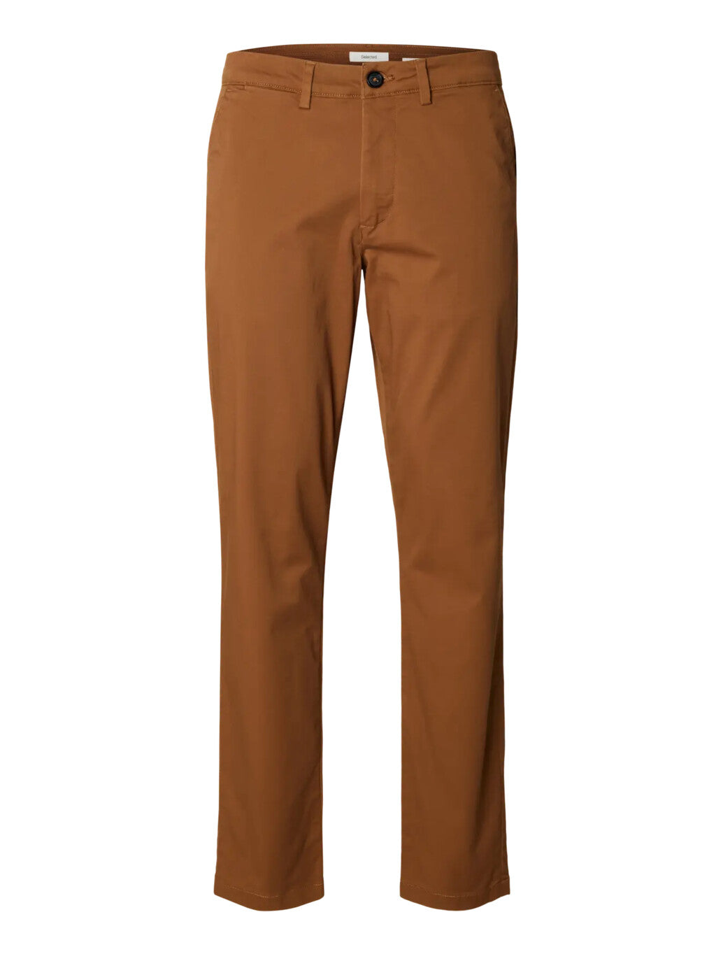 Selected - Miles Slim Fit Chino in Brown