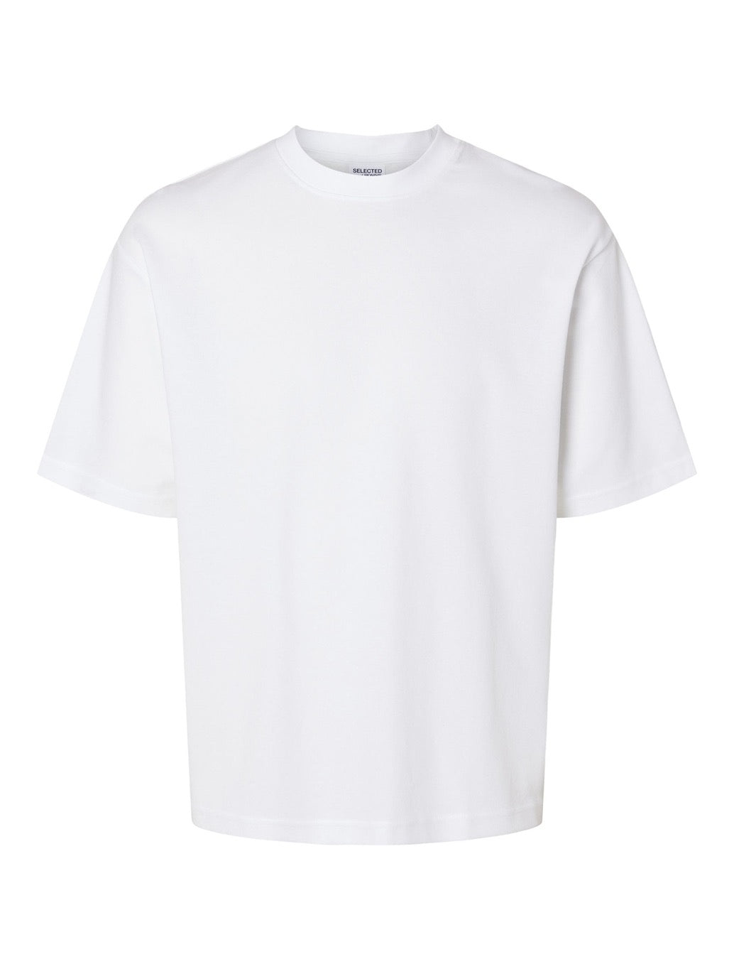 Selected Oscar Loose Fit T-Shirt in White
