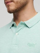 Superdry - Classic Pique Polo Shirt - Mint Green