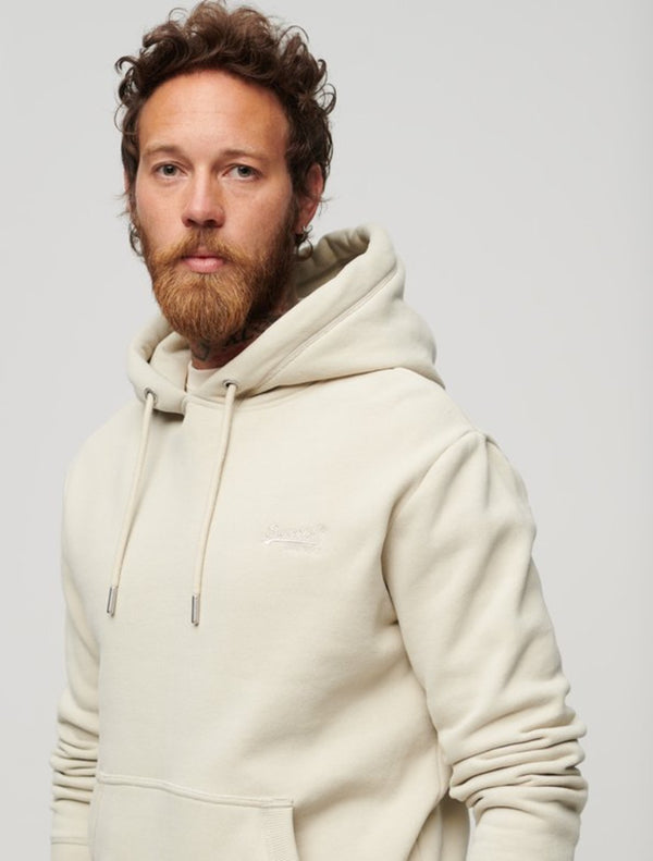 Superdry - Essential Logo Hoodie - Light Beige