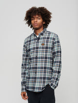 Superdry - Organic Cotton Lumberjack Check Shirt - Light Grey Check