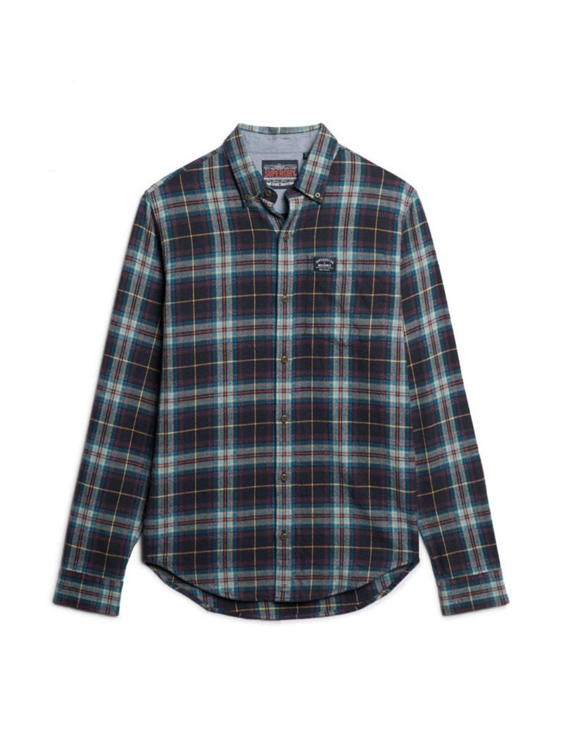 Superdry - Organic Cotton Lumberjack Check Shirt - Navy Check