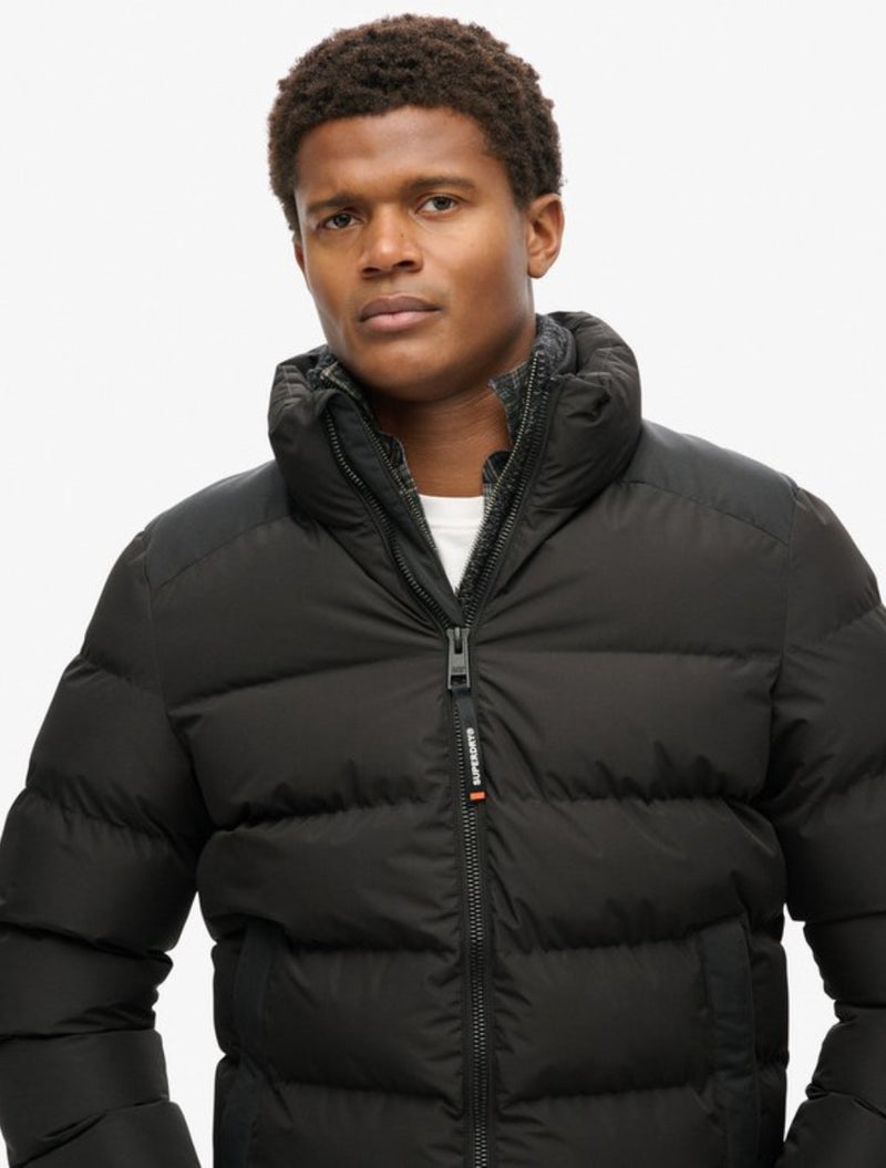 Superdry icon sports puffer jacket sale