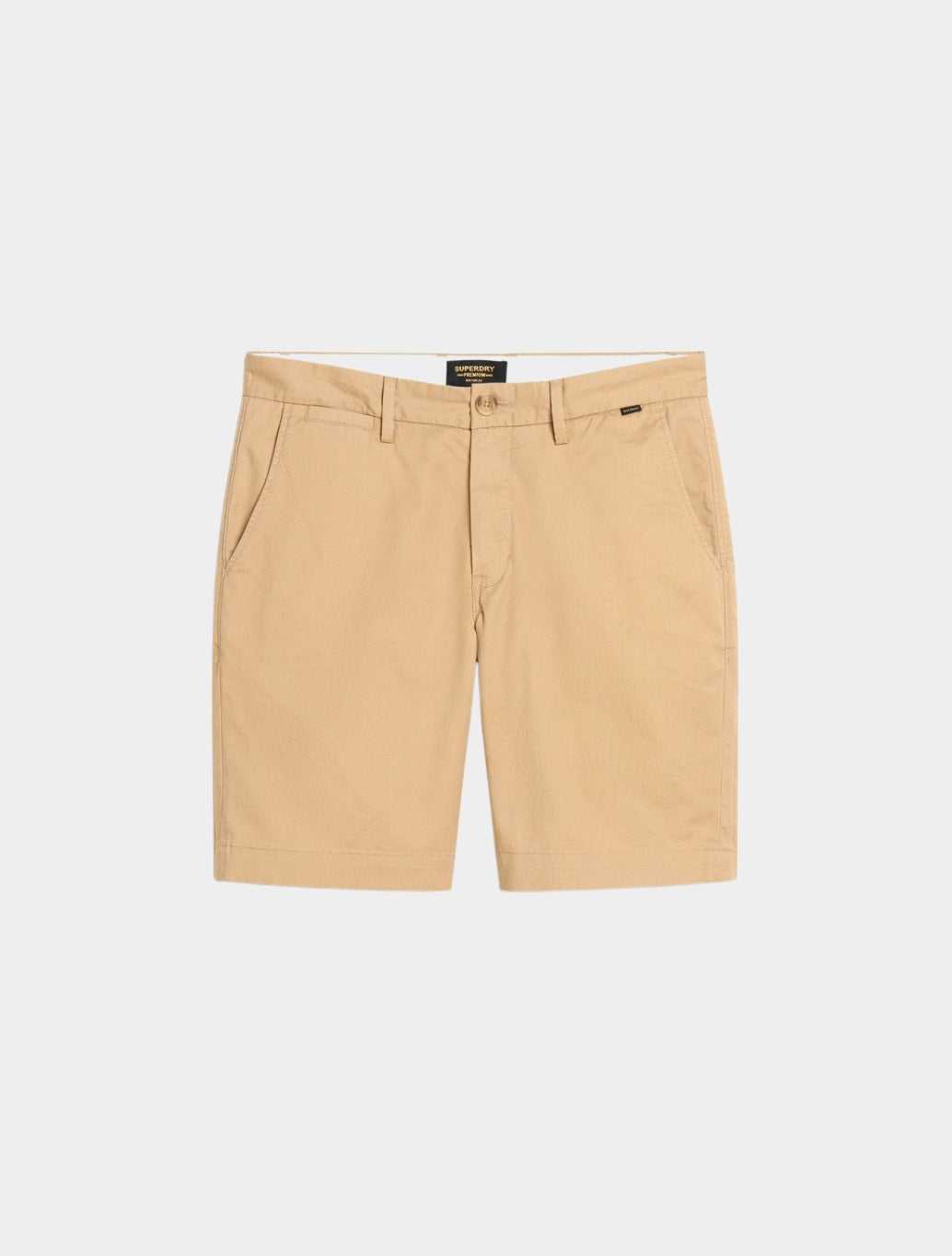 Superdry - Stretch Chino Shorts - Beige