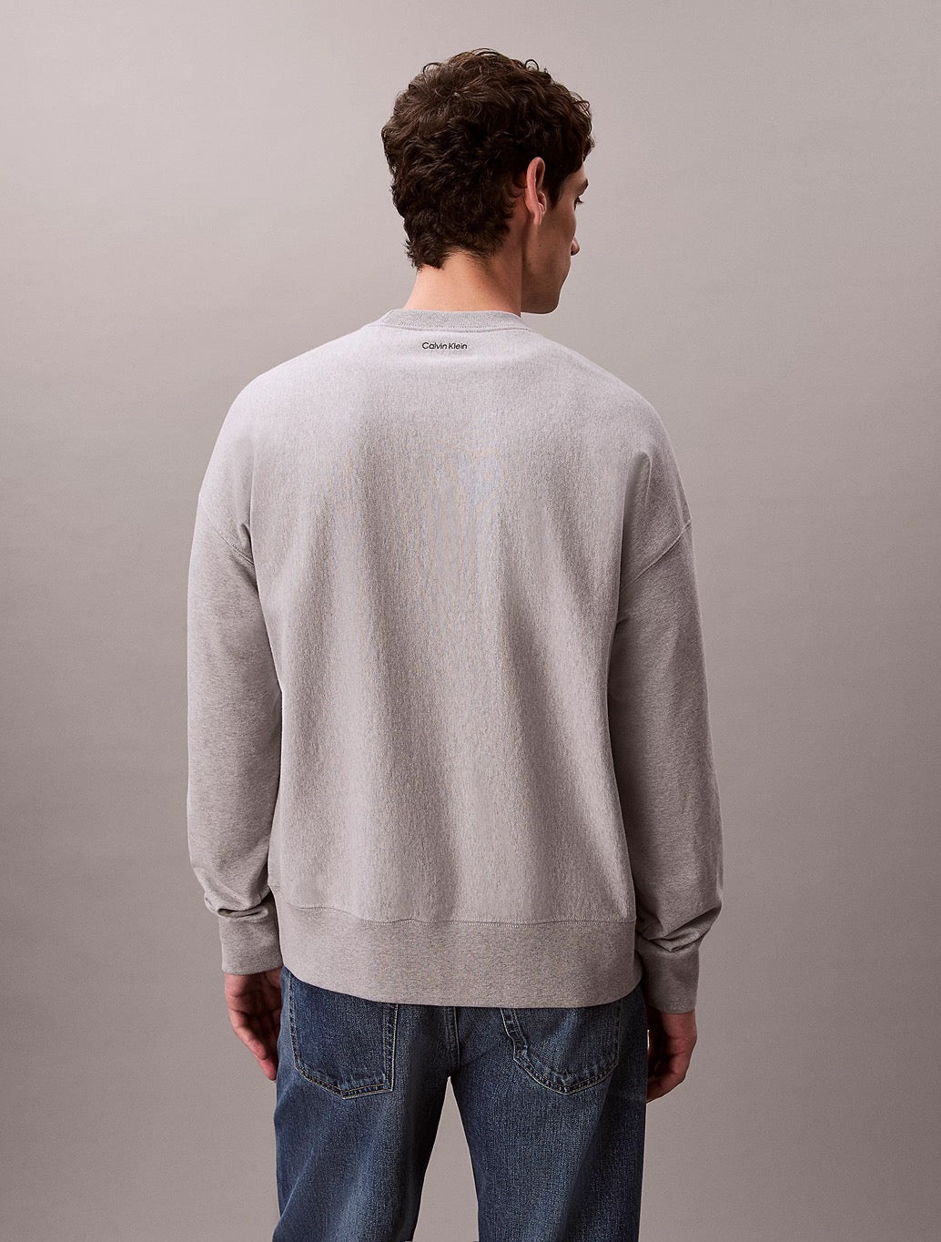 Calvin Klein NYC Logo Sweatshirt - Grey